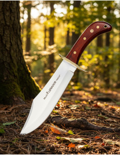 Faca de Aventura Muela modelo Lenhador, com capa e estojo