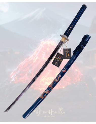 Katana Kuro Kami Fuji No Homura modelo AOI