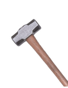 Mallet medieval para LARP, modelo Brecher 2