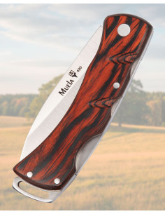 Facas Muela EDC compactas com travamento Back Lock 2