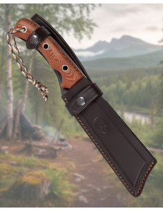 Faca Muela modelo Sherpa, cabos micarta 2