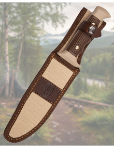 Faca Tática Muela Aço Nitro 42, Cabo Zamak Areia 2