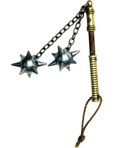 Mini maça 2 cabeças, cabo médio