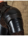 Ombros medievais pequenos modelo Markward, aço negro