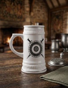 caneca de cerveja viking