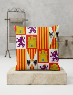 Almofada medieval Escudo Castilla y León