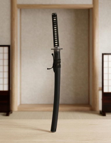 guindaste de broquel wakizashi