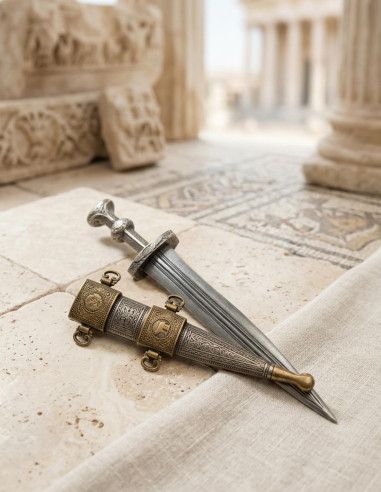 Adaga romana da época de Júlio César (século I aC)