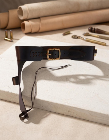 Rifle Couro Leg Canana Mare com 15 balas