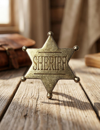 Estrela do xerife 6 pontos