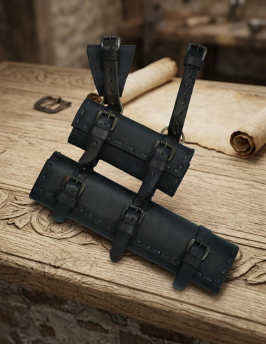 Tahalí duplo ajustável para espada e adaga