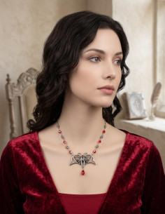 Pingente com pérolas de cristal