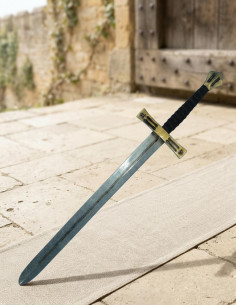 Espada de látex cruzado, 110 cms.