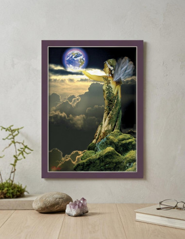 Pôster o criador da terra (30 x 40,5 cm)