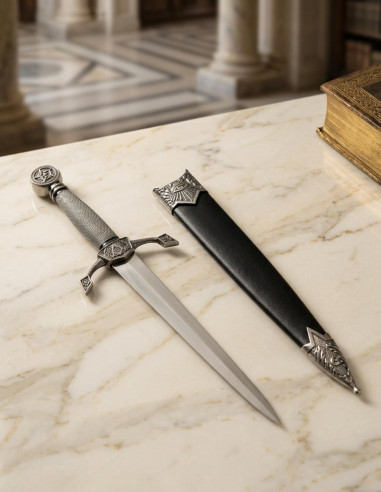 punhal com bainha Masonic