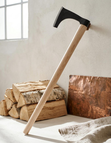 Machado Viking barbudo, 81 cm.