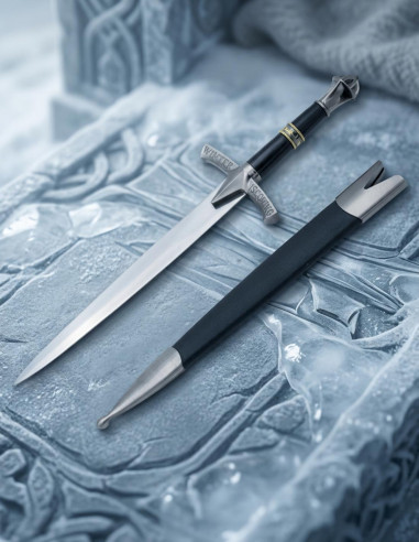 O inverno está vindo fantástica prata Daga