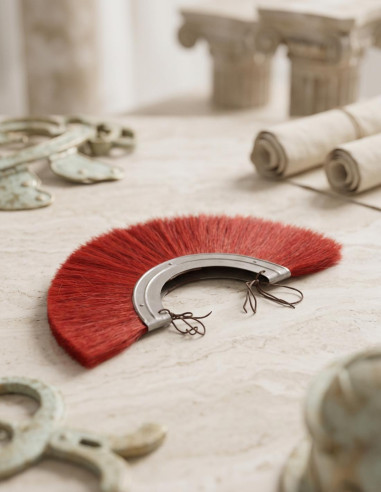 pluma de capacete romano