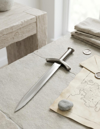 Abridor de cartas niquelado de Game of Thrones Robb Stark