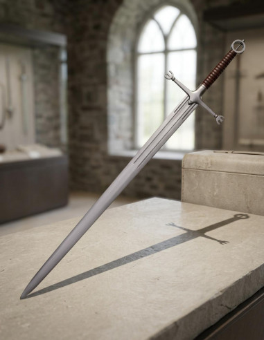 Espada Gallowglass irlandesa de duas mãos, século XVI