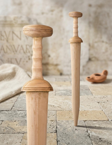 Gládio de madeira para práticas