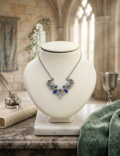 Pingente com pérolas de cristal