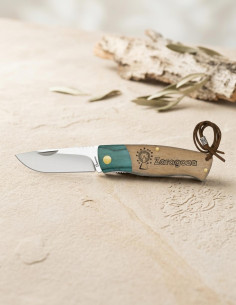 Faca de campo Albainox stamina verde ZARAGOZA