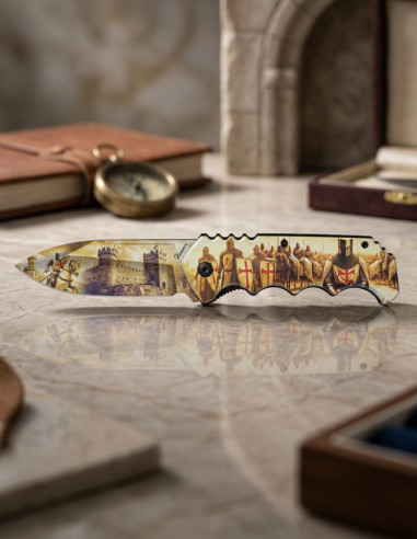 Faca Albainox Templários 3D ABS