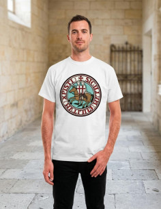 T-shirt Cavaleiros Templários, manga curta