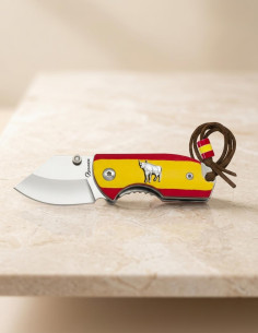 Canivete de campo Albainox cabo G10 ESPANHA TORO
