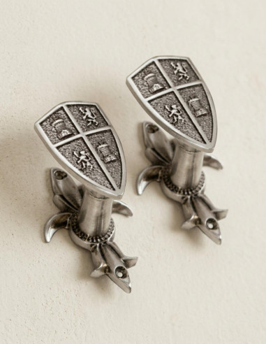 Expositores escudos de Castilla y León