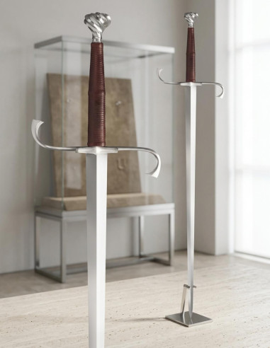 Espada medieval alemã longa. Funcional.