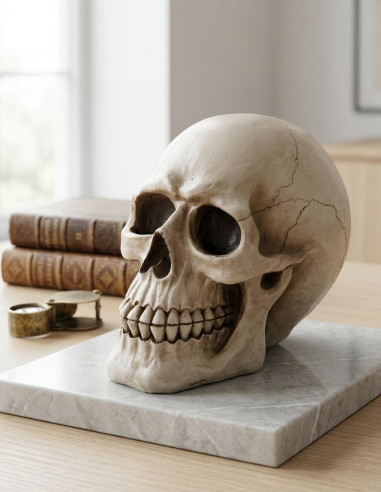 Cofrinho-Caveira para guardar as suas poupanças