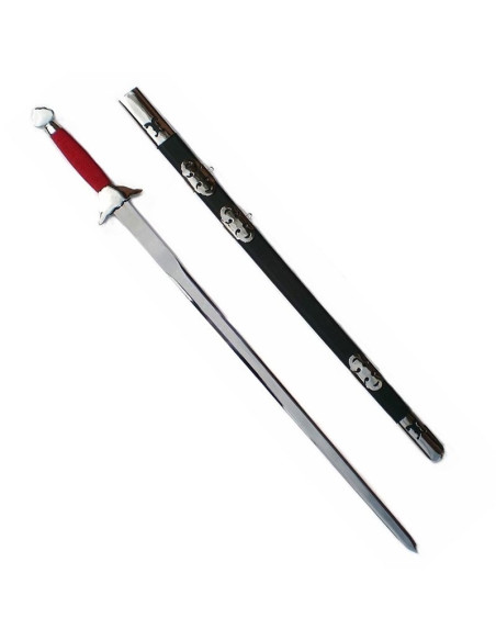 Espada Jian com bainha