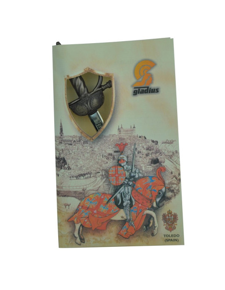 Conquistadores de espada em miniatura