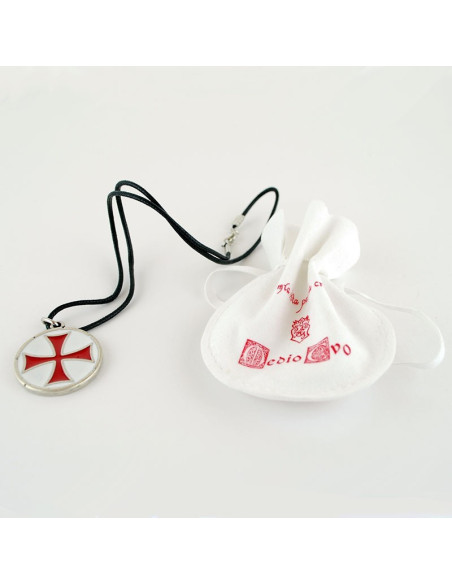 pingente de cruz templária