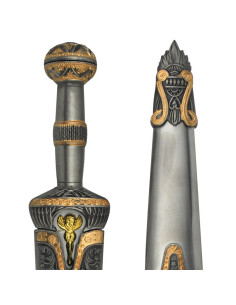 Aquiles punhal com bainha de metal 2