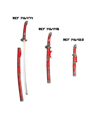 cobra vermelha wakizashi