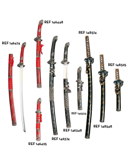 The translation of "Katana Serpiente Roja" from Spanish to Portuguese is "Katana Serpente Vermelha."