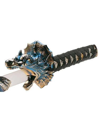 dragão de broquel wakizashi