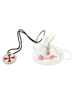 pingente de cruz templária