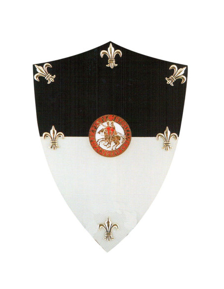 mini escudo templário