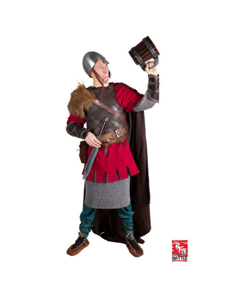 Armadura viking de couro