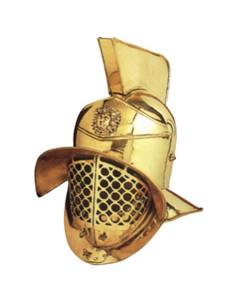 capacete de gladiador romano
