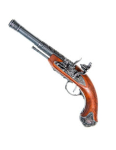 Pistola de pederneira indiana, S.XVIII