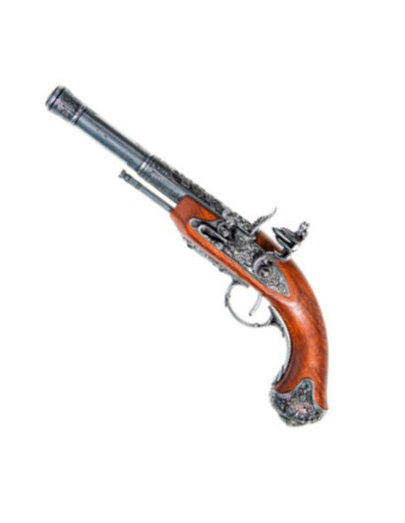 Pistola de pederneira indiana, S.XVIII