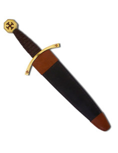 Adaga Templária com bainha 2