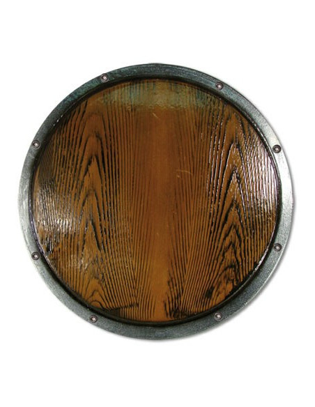 Escudo viking de látex funcional