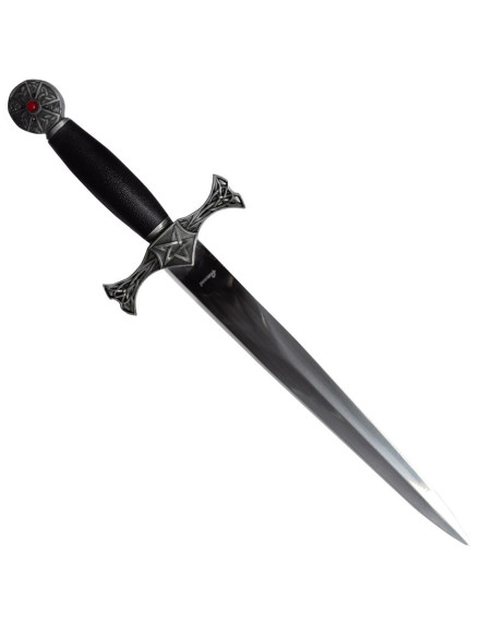 punhal medieval com espada