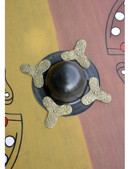 escudo viking de madeira